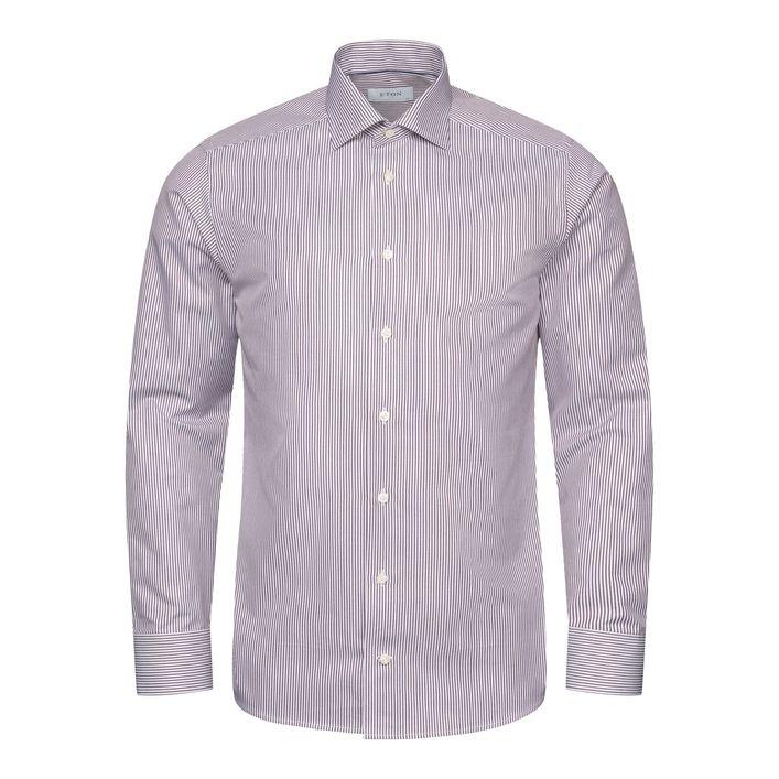 Striped Signature Twill Shirt fra Eton