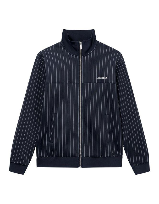 Ballier Pinstripe Track Jacket fra Les Deux