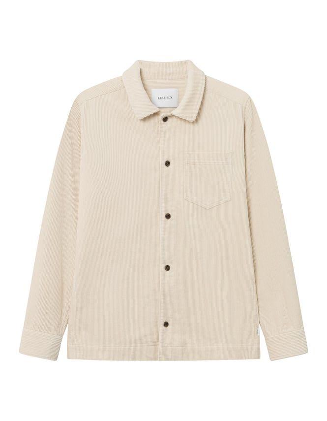 Layton Corduroy Overshirt fra Les Deux