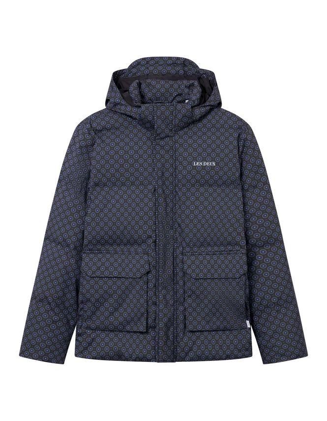 Montreal Aop Puffer Jacket fra Les Deux