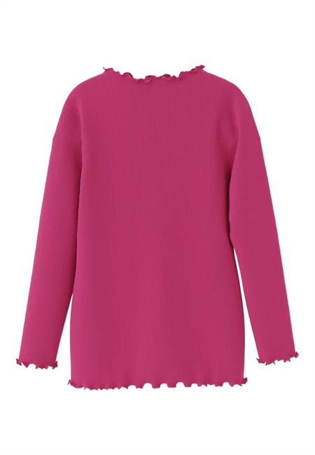 Langærmet Bluse Lariana Raspberry Sorbet fra Name It