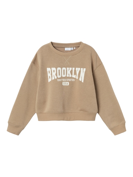 Kort Sweatshirt Niknaks Kelp fra Name It