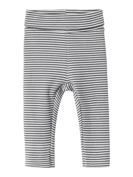 Rib Leggings Berro Lava Smoke fra Name It