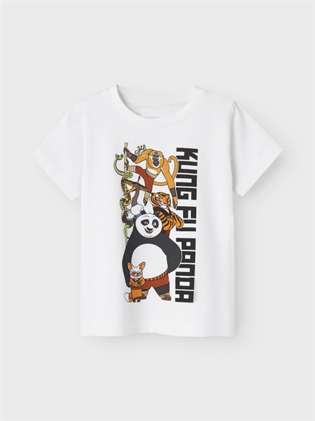 Kung Fu Panda T Shirt Jac Bright White Vertical fra Name It