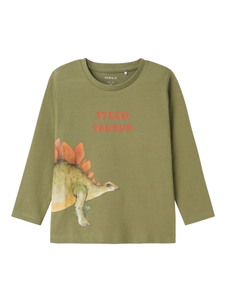 Bluse Pnula Oil Green fra Name It