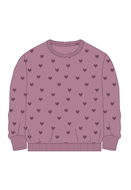 Sweatshirt Flopa Mauve Orchid fra Name It