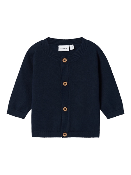 Strik Cardigan Rasomme Dark Sapphire fra Name It