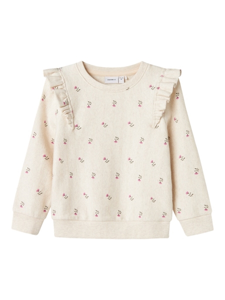 Sweatshirt Onulla Peyote Melange fra Name It