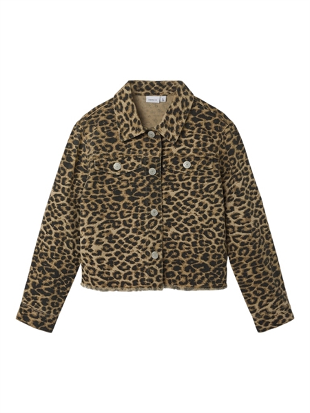 Leo Jakke Olivia Silver Mink fra Name It