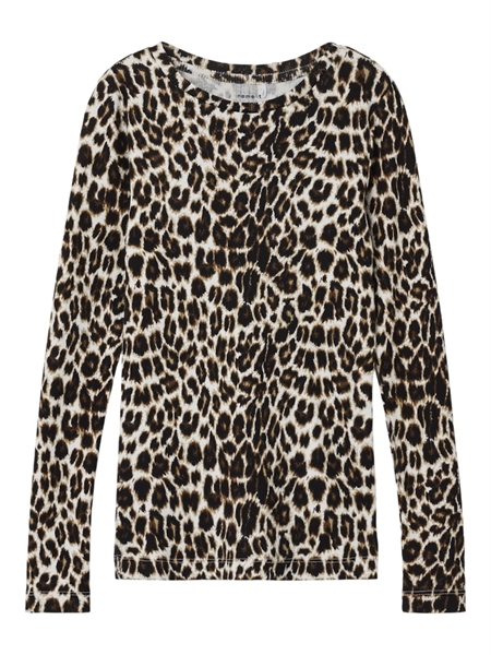 Leo Langærmet Bluse Kiana Black fra Name It