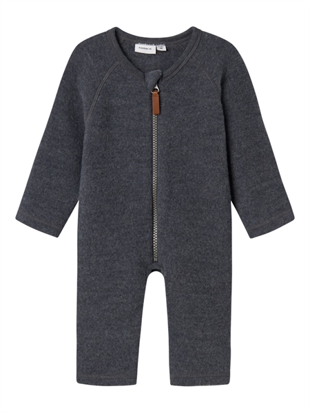 Uld Heldragt Mino Ombre Blue fra Name It