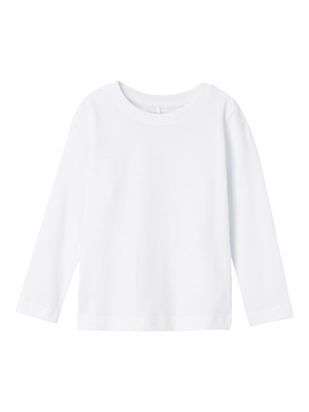 Basis Bluse Vobbo Bright White fra Name It