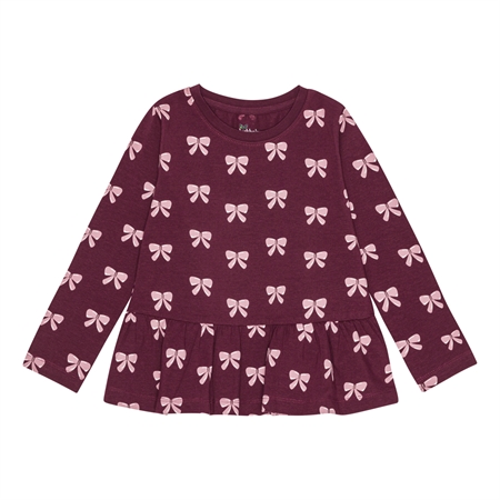Peplum Bluse Sløjfer fra Birkholm