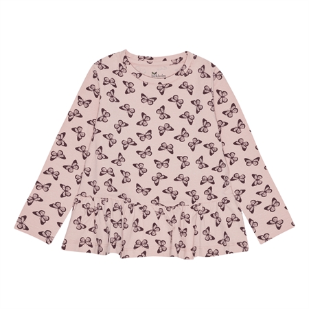 Peplum Bluse Sommerfugle fra Birkholm