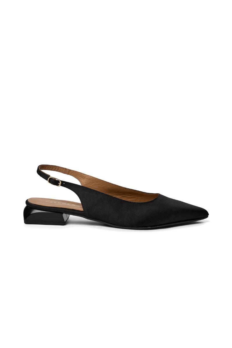 Sko   Kala   Black Satin (levering Start Februar) fra Pavement