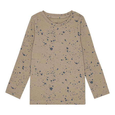 Bluse Brun Splash fra Birkholm