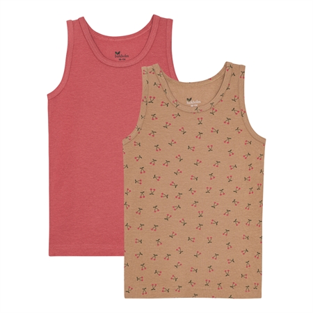 2 Pak Tanktops Kirsebær fra Birkholm