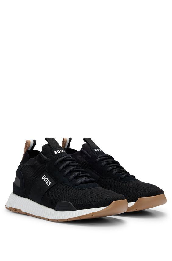 Titanium Runn Knst N 10232616 fra Boss Black