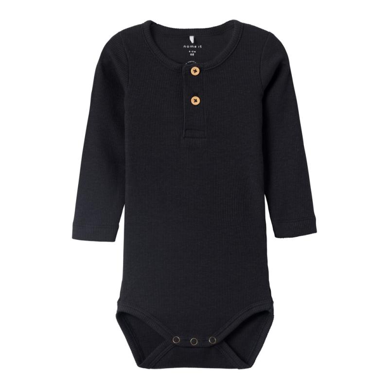 Langærmet Modal Body Kab Black fra Name It