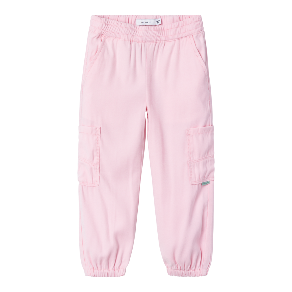 Twill Cargobukser Bella Parfait Pink fra Name It