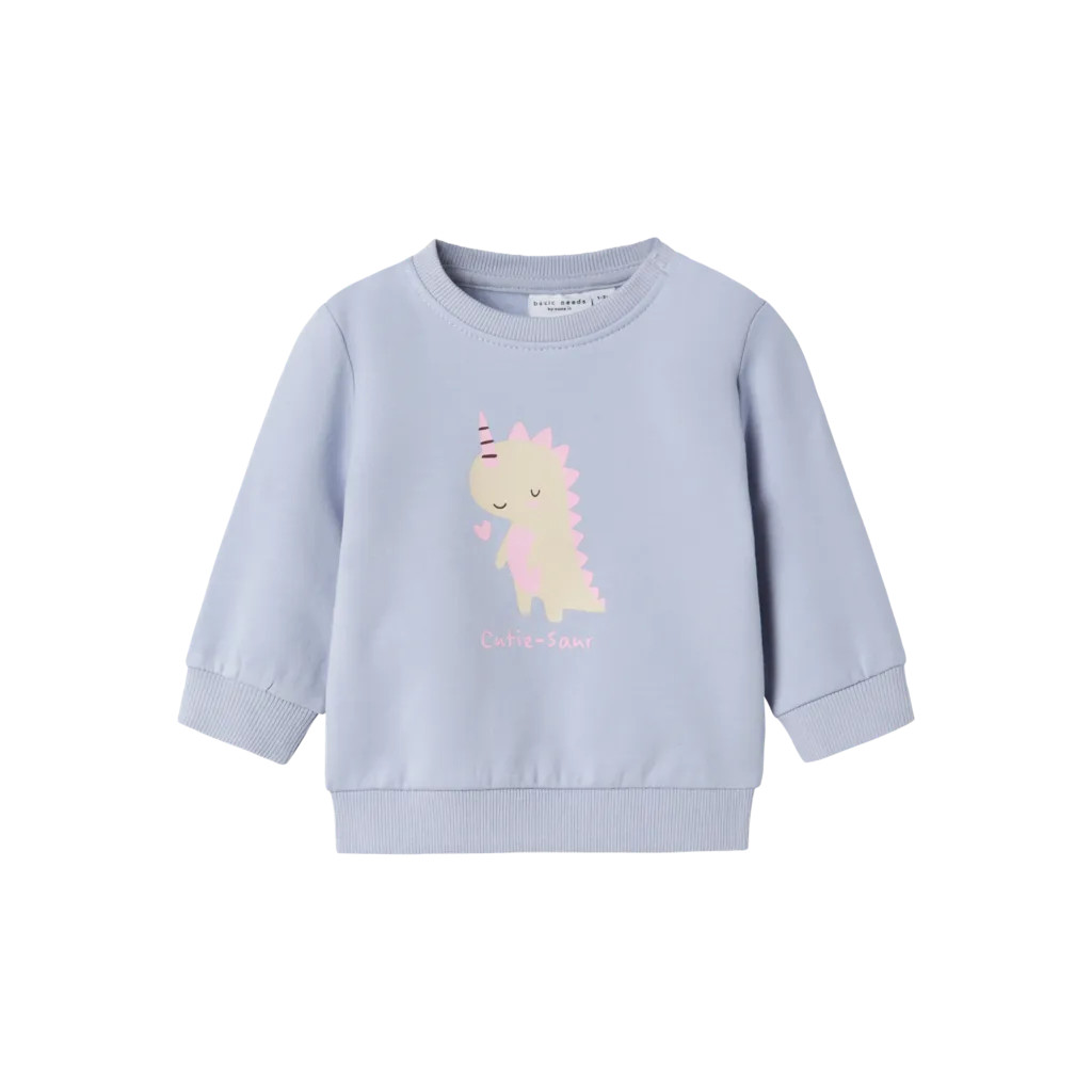 Sweatshirt Vrillie Icelandic Blue fra Name It