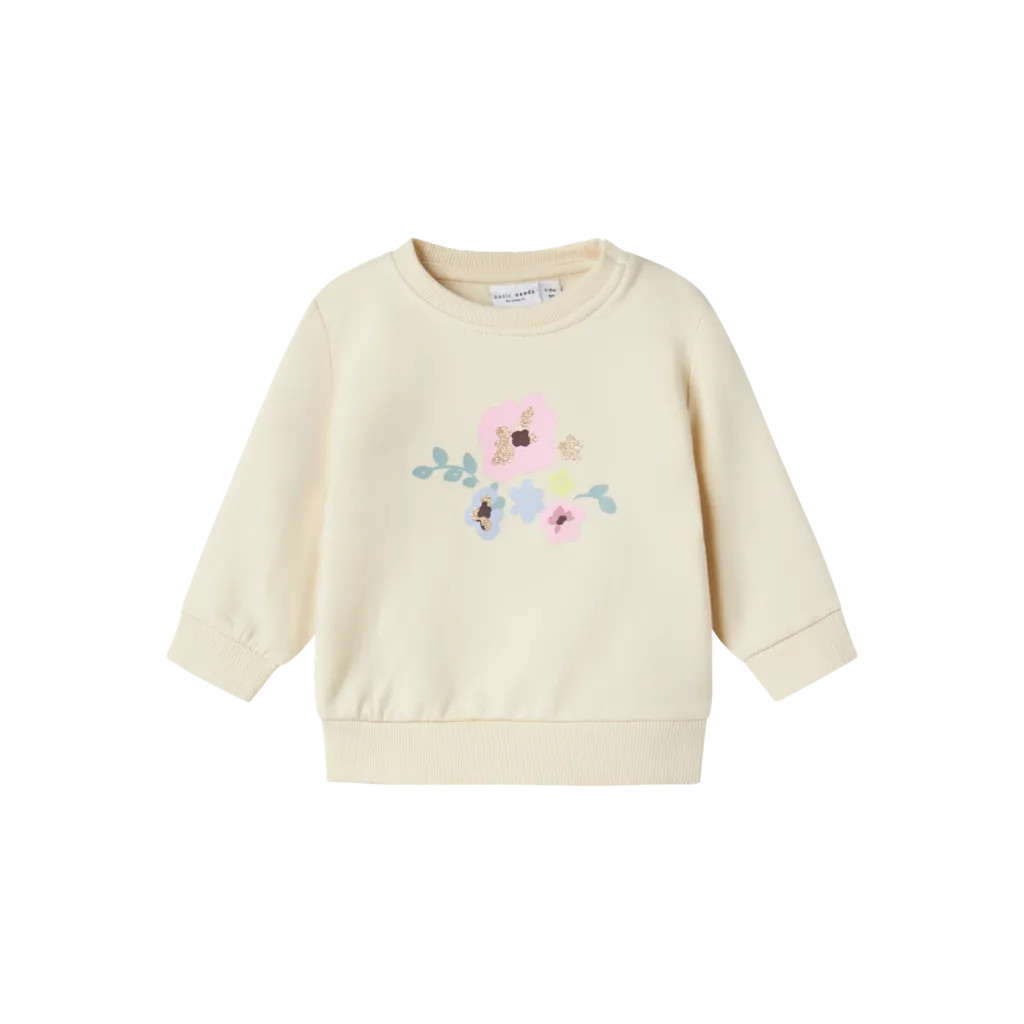 Sweatshirt Vrillie Summer Sand fra Name It