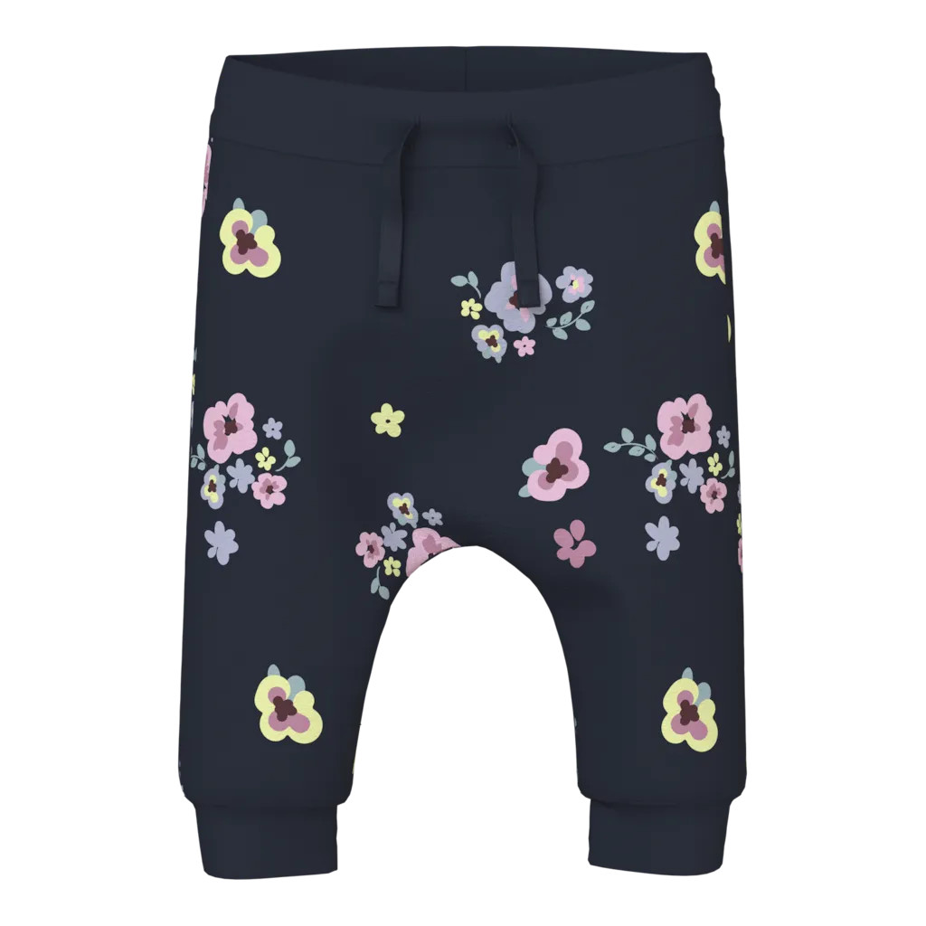 Bukser Vandora Dark Sapphire Flowers fra Name It