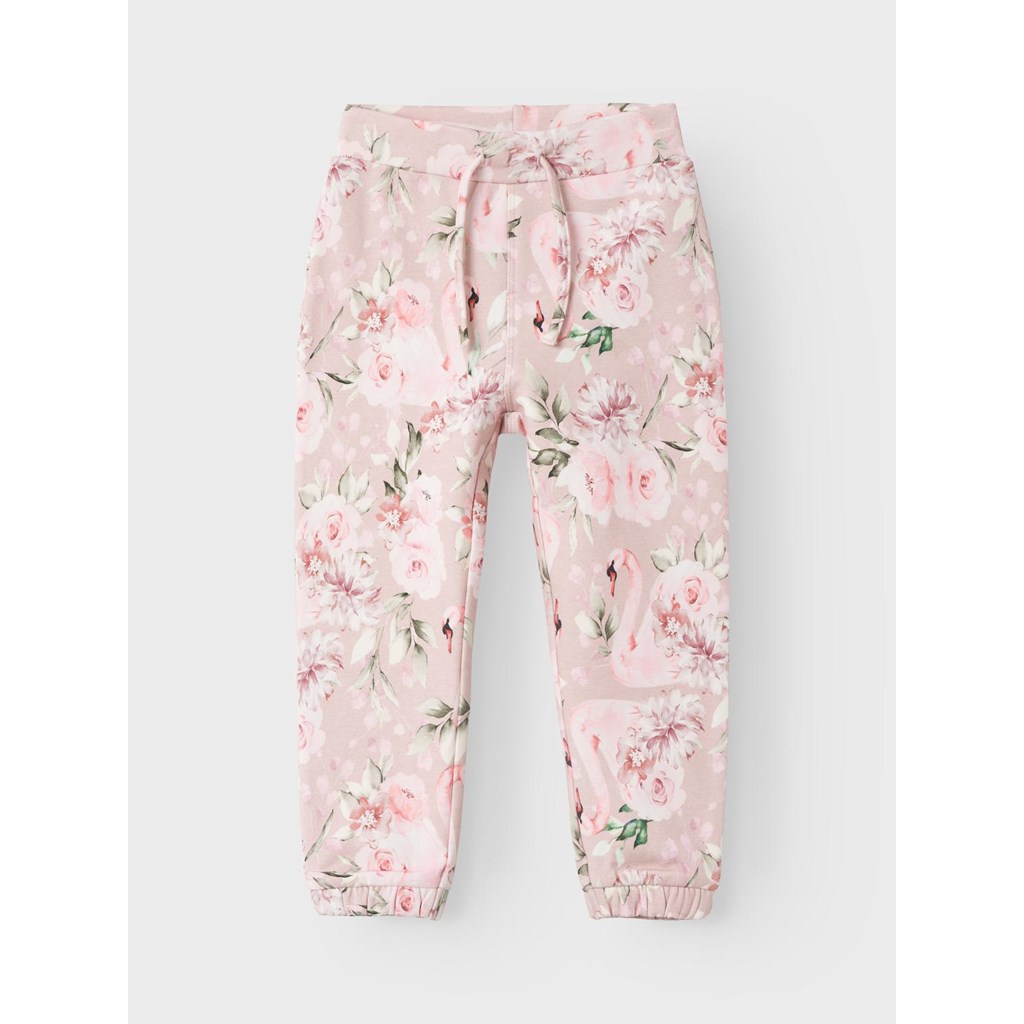 Blomster Sweatpants Tonia Sepia Rose fra Name It