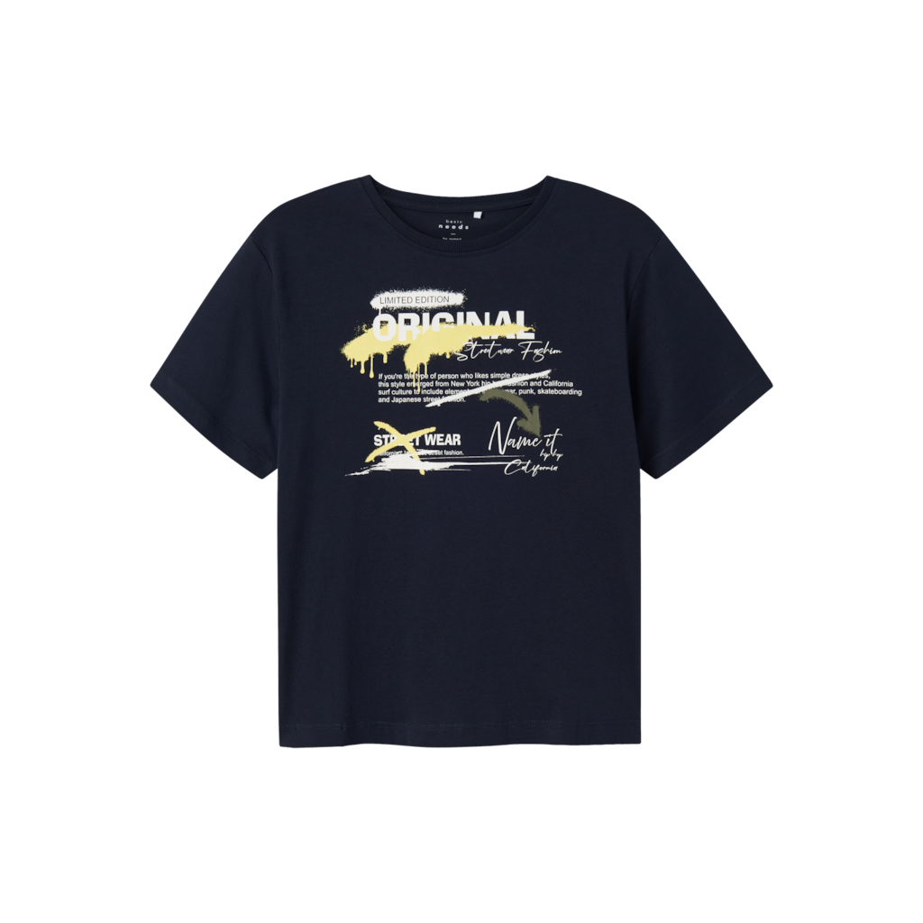 T Shirt Vilogo Dark Sapphire Original fra Name It