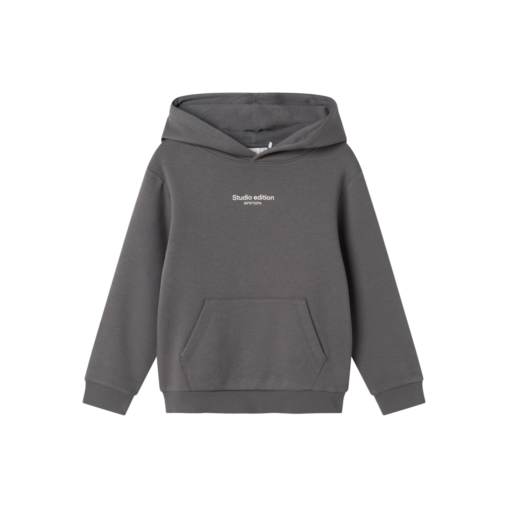 Sweat Hoodie Brody Lava Smoke fra Name It