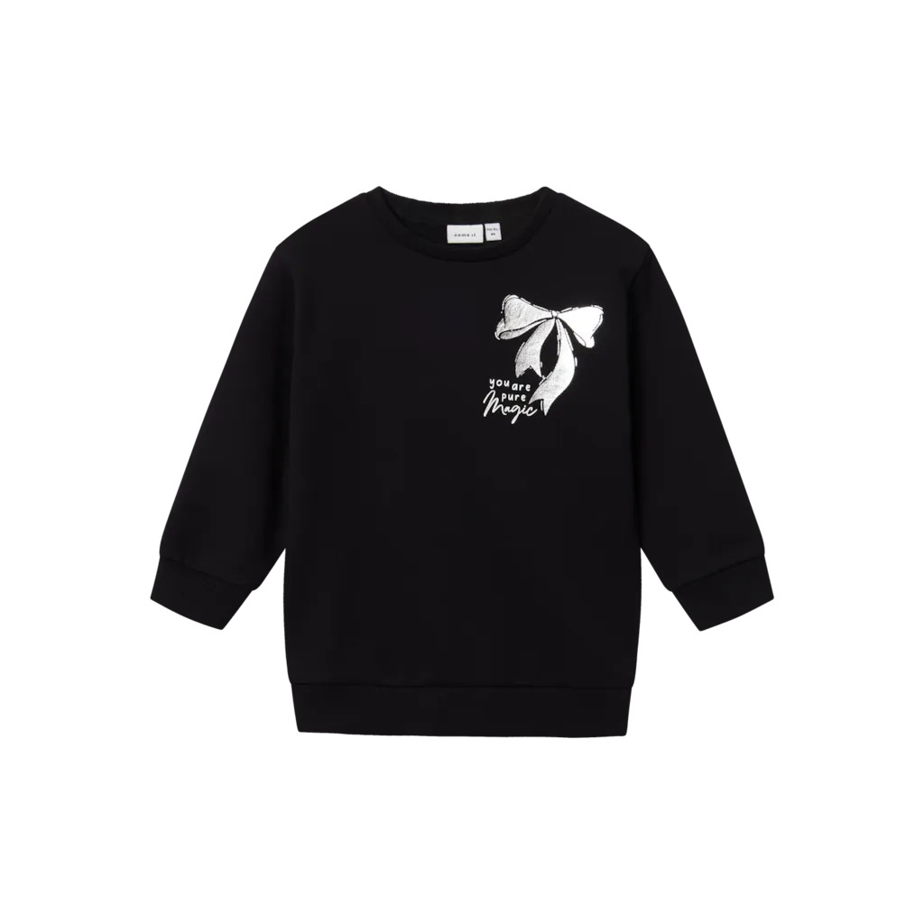 Tunika Sweatshirt Renata Black fra Name It
