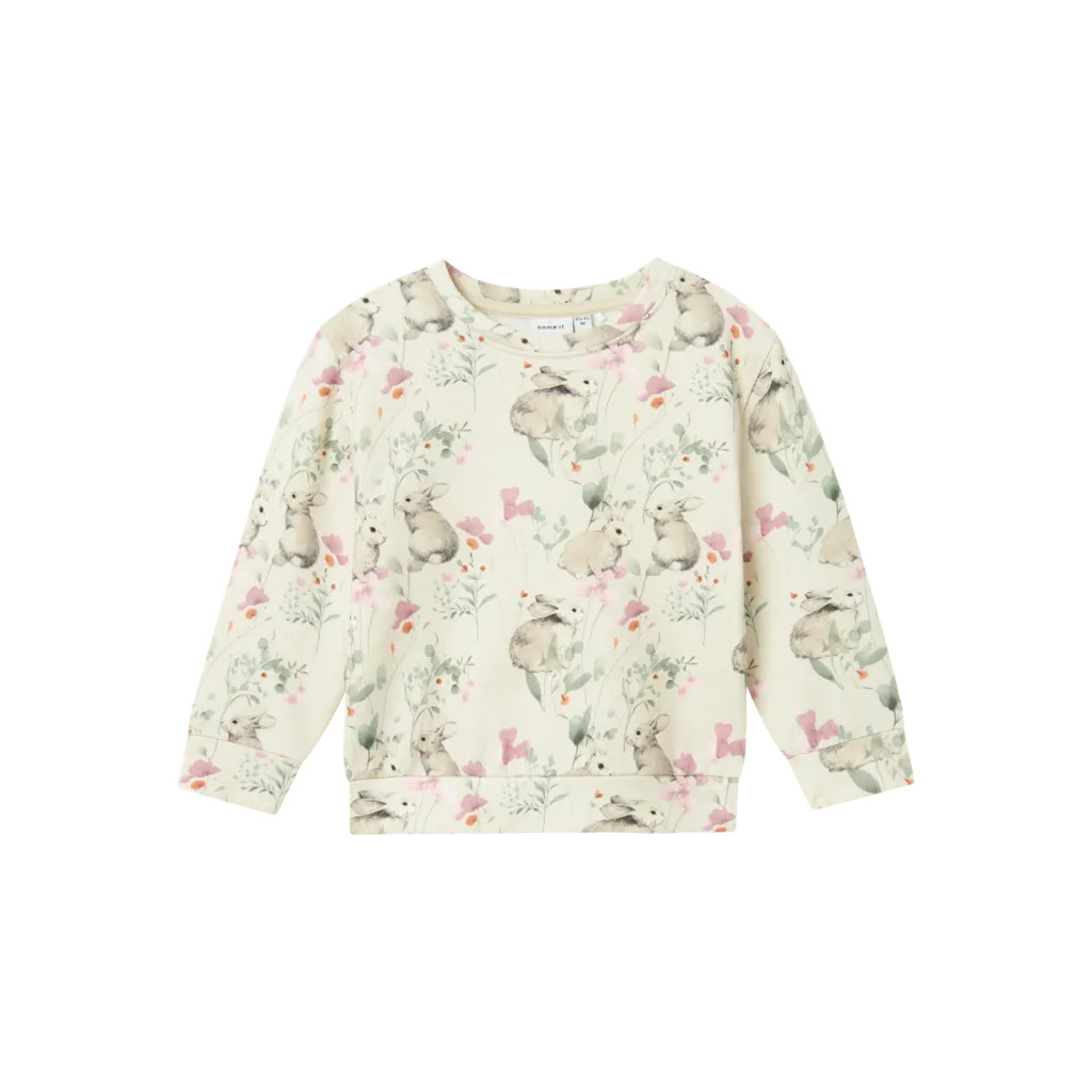 Sweatshirt Sadie Peyote Melange fra Name It