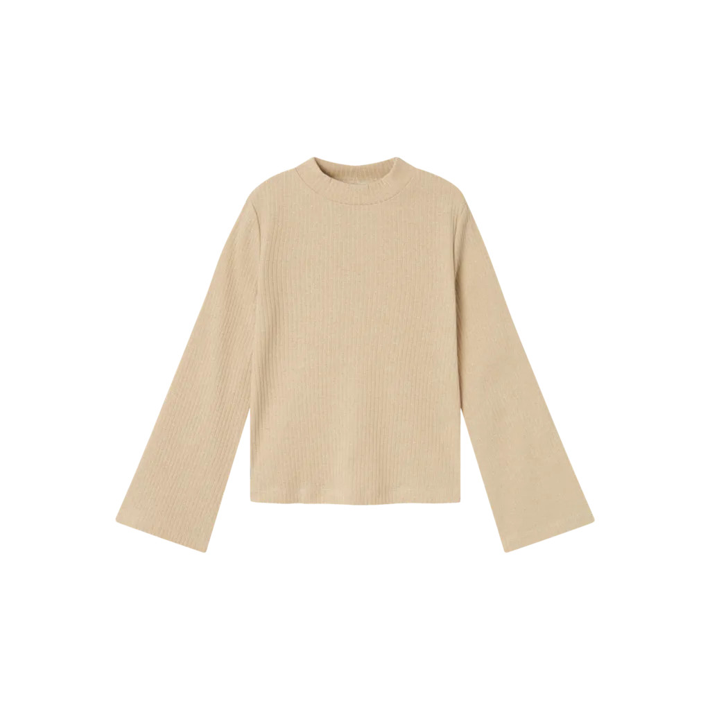 Glimmer Bluse Sarah Frosted Almond fra Name It