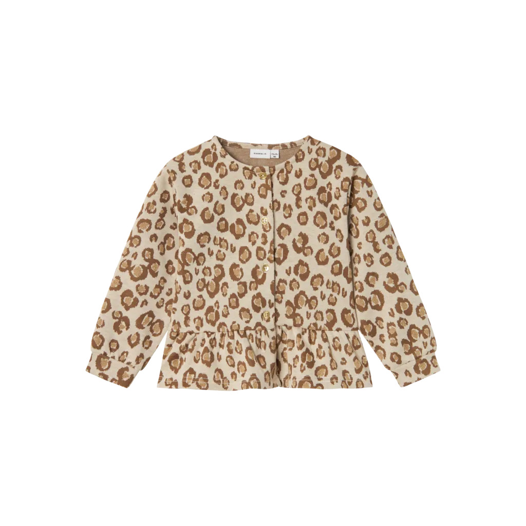 Leo Cardigan Soleo Summer Sand fra Name It