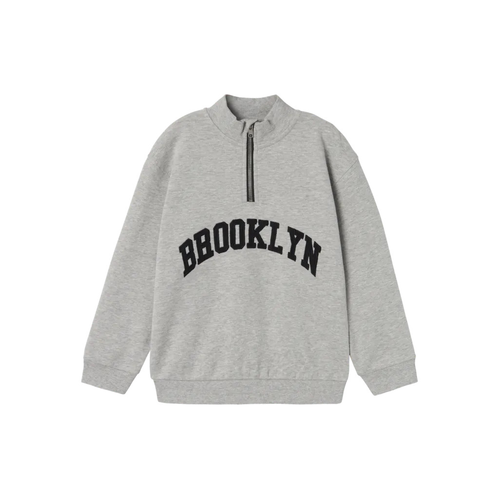 Sweatshirt Styn Grey Melange fra Name It