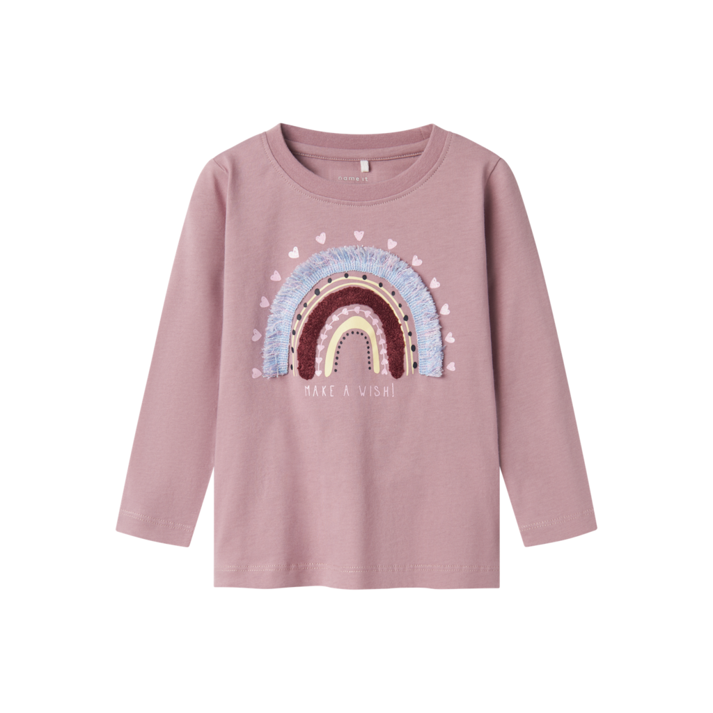 Langærmet Bluse Tillie Elderberry fra Name It