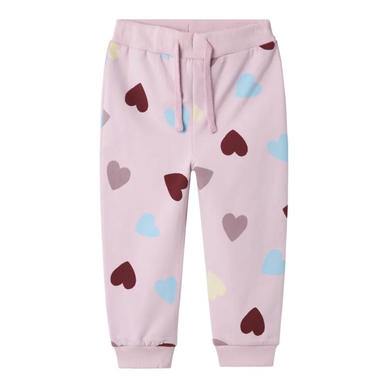 Sweatpants Smile Winsome Orchid fra Name It