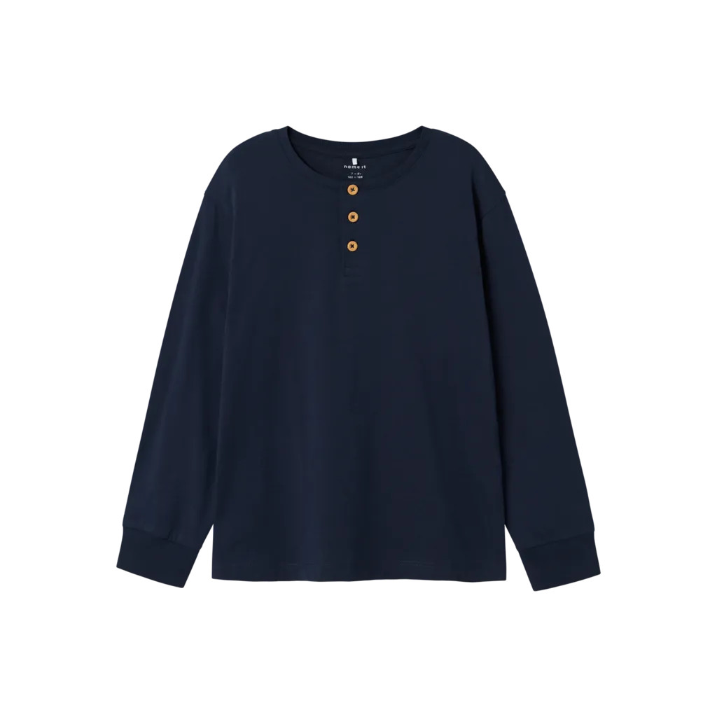 Langærmet Bluse Steffen Navy Blazer fra Name It