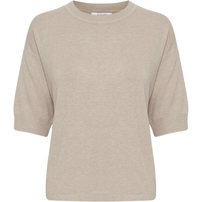 Dame T Shirt Bymmorla   Humus Melange fra B.young