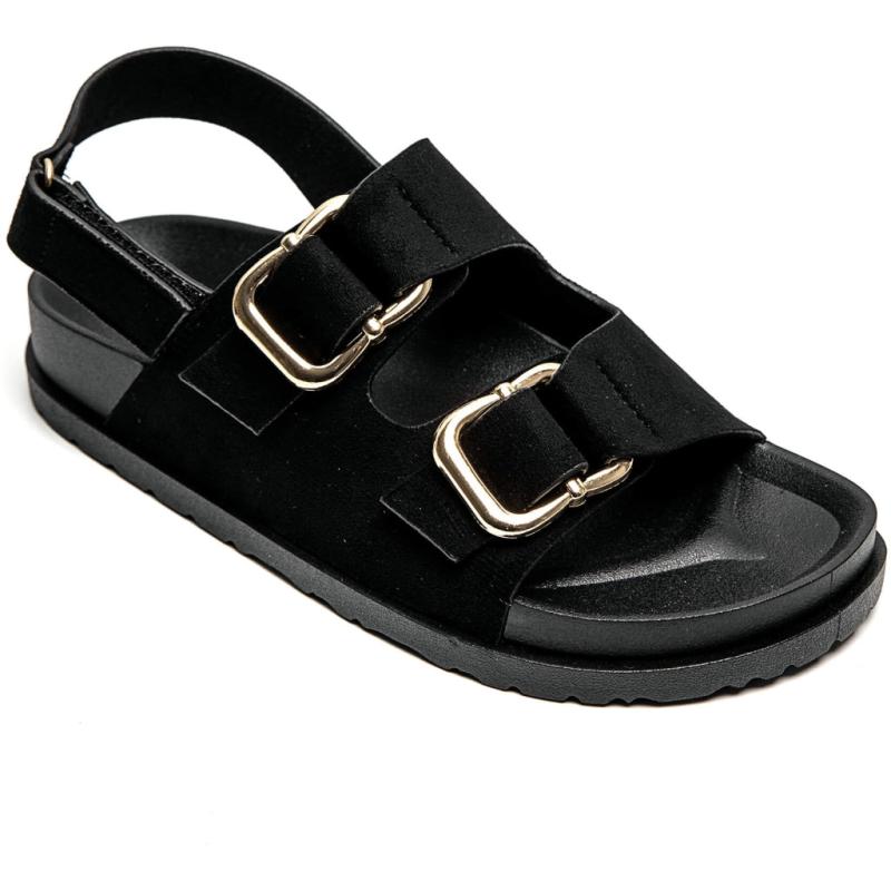 Caprine Dame Sandaler 3776   Black fra Shoes