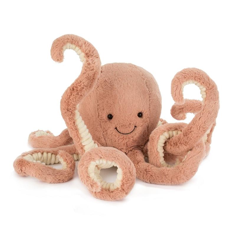 Odell Blæksprutte   Lille 23 Cm fra Jellycat