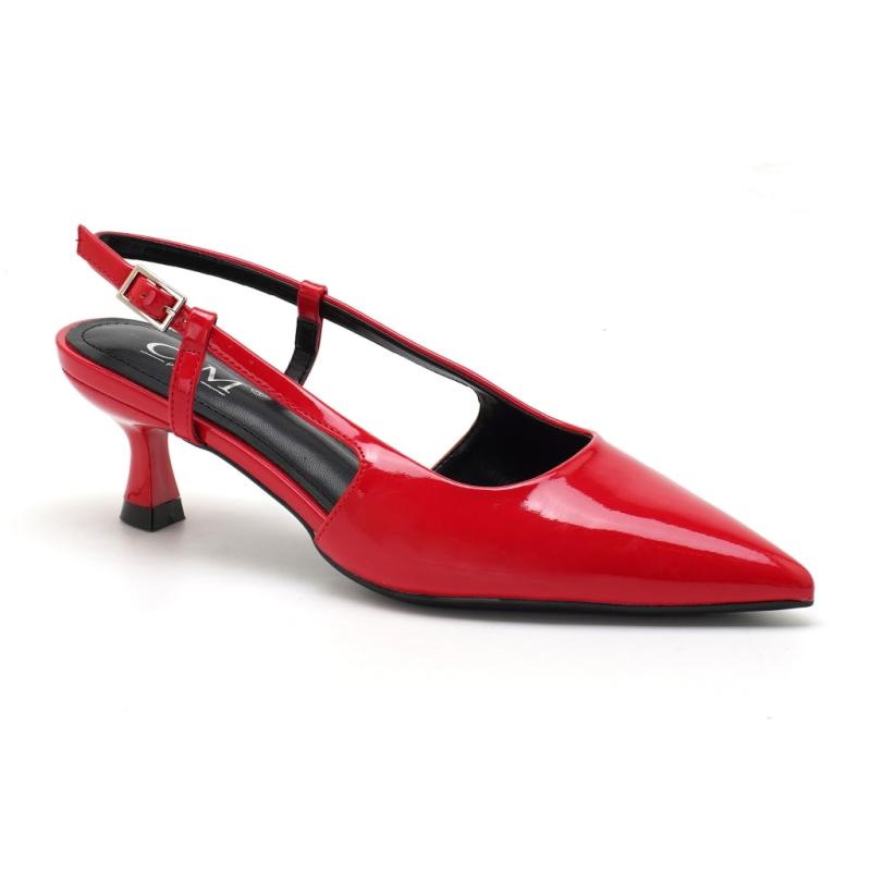 Judith Dame Stiletter 8273   Red fra Shoes