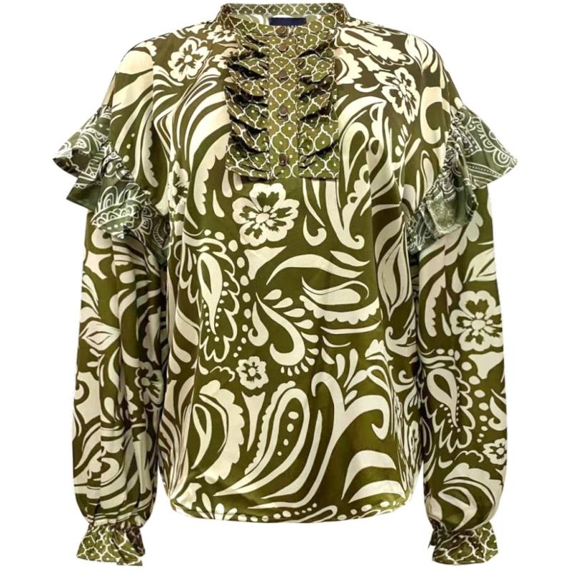Libertã Dame Bluse Tia   Army fra Liberté