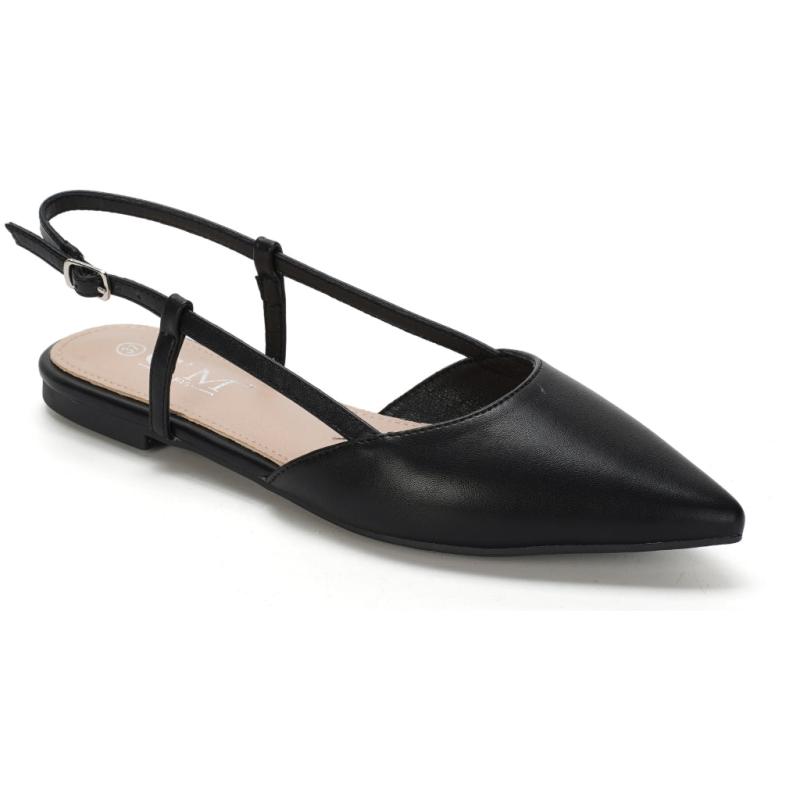 Maelle Dame Slingback Ballerina Sko Bs 8   Black fra Shoes