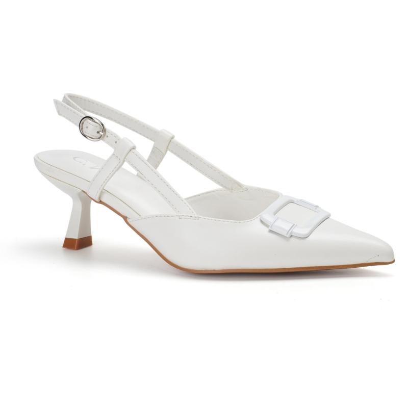 Malvina Dame Stiletter 77 589   White fra Shoes