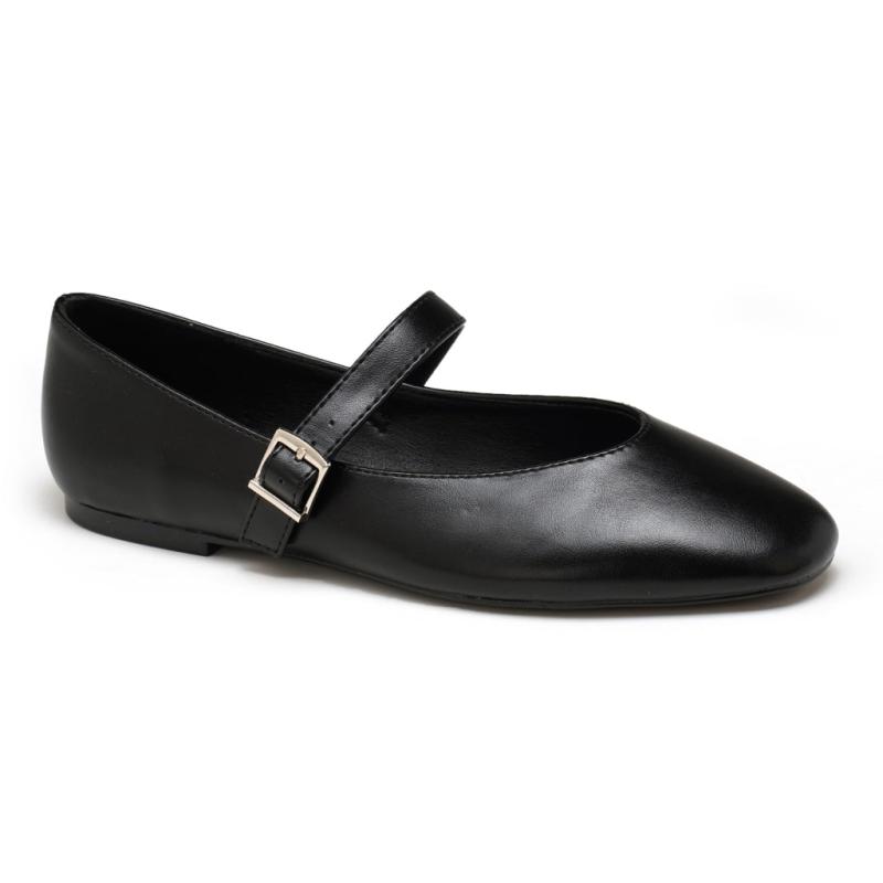 Mandoline Dame Ballerina Sko 8225   Black fra Shoes