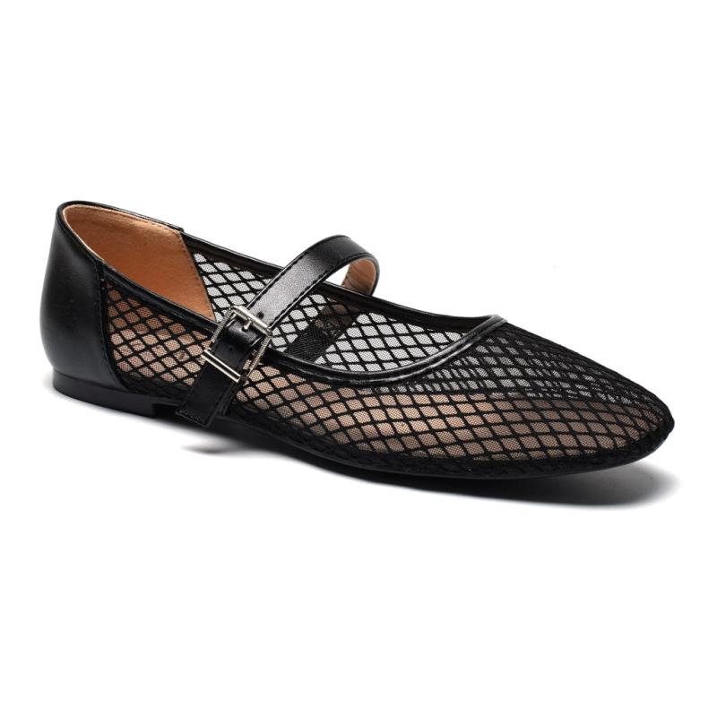 Marcelle Dame Ballerina Sko 8292   Black fra Shoes