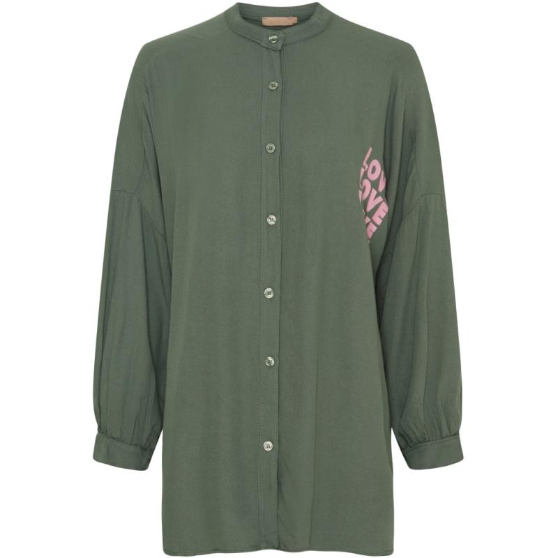 Dame Skjorte Mdcmarion 6409   Military fra Marta Du Chateau