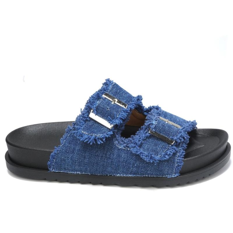 Melusine Dame Sandaler Tl8 167   Dark Jeans fra Shoes