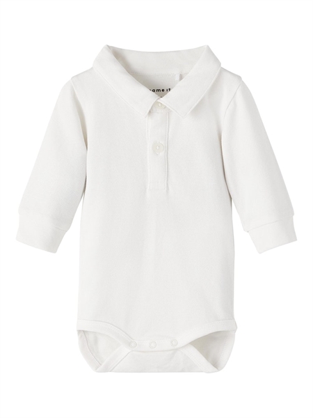 Polo Body Rolger Bright White fra Name It
